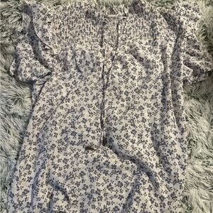 Floral Print Women's Top